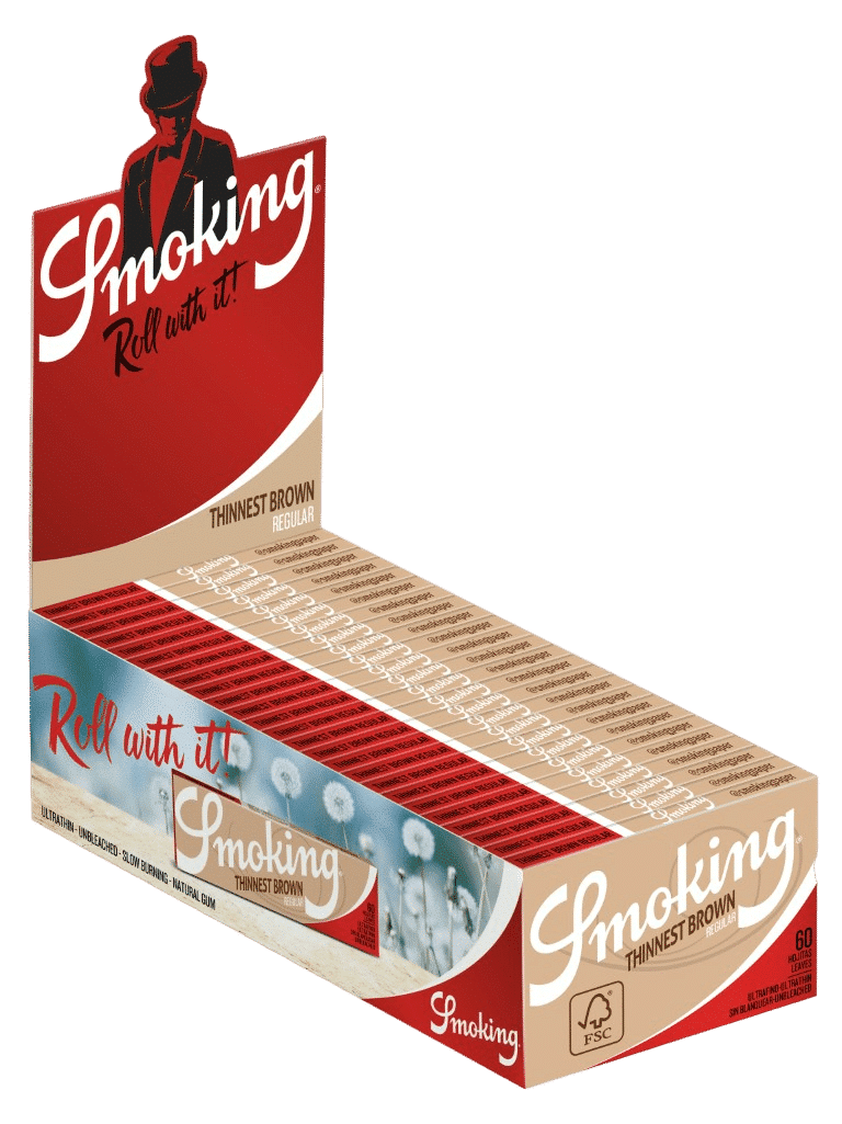 Smoking Thinest Regular Brown #7