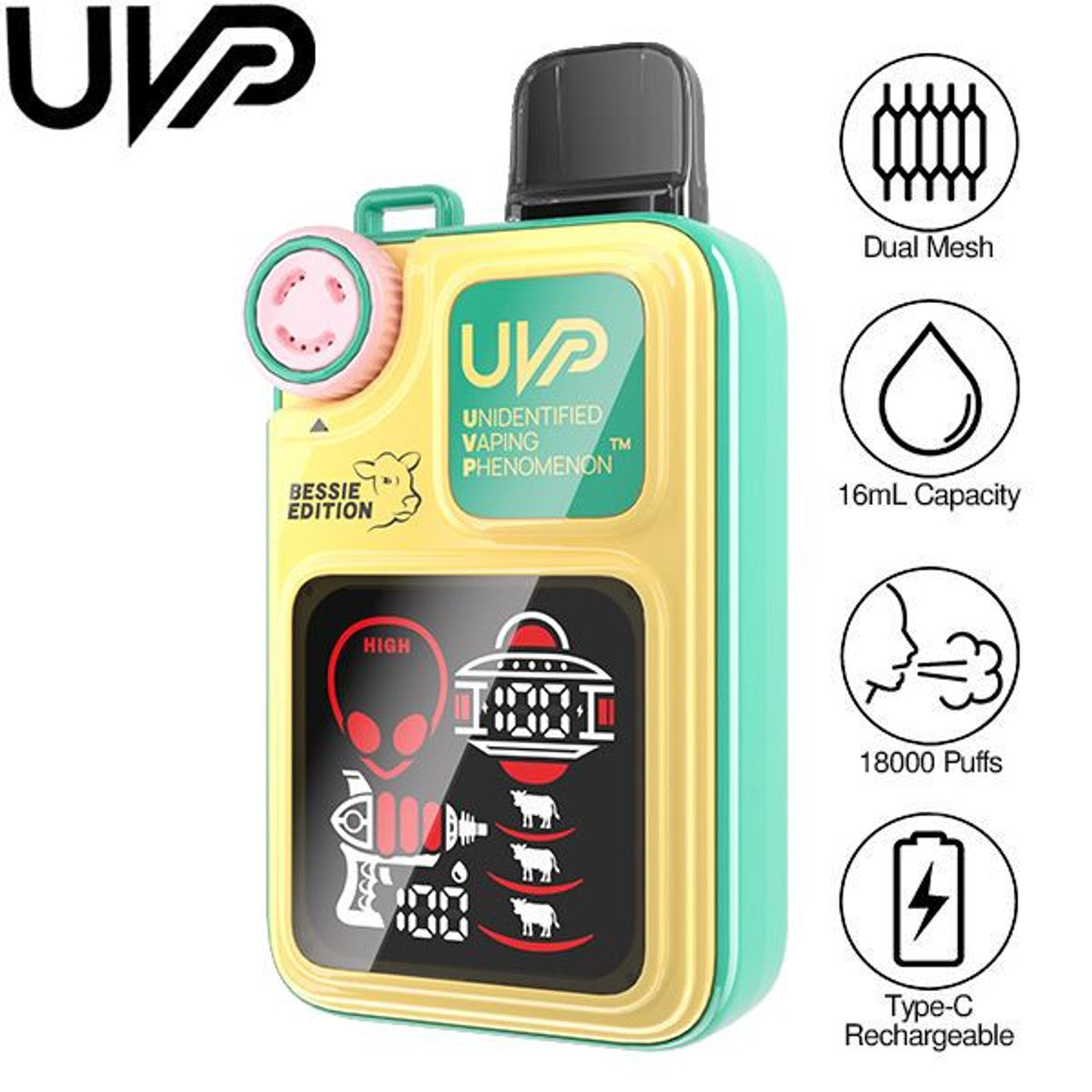UVP MIAMI MINT 18000 Puffs – Vape Desechable