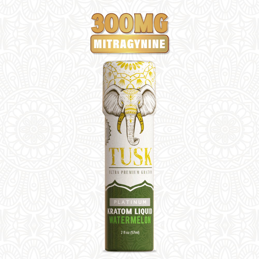 Kratom TUSK Extract Shots 300 MIT WATERMELON