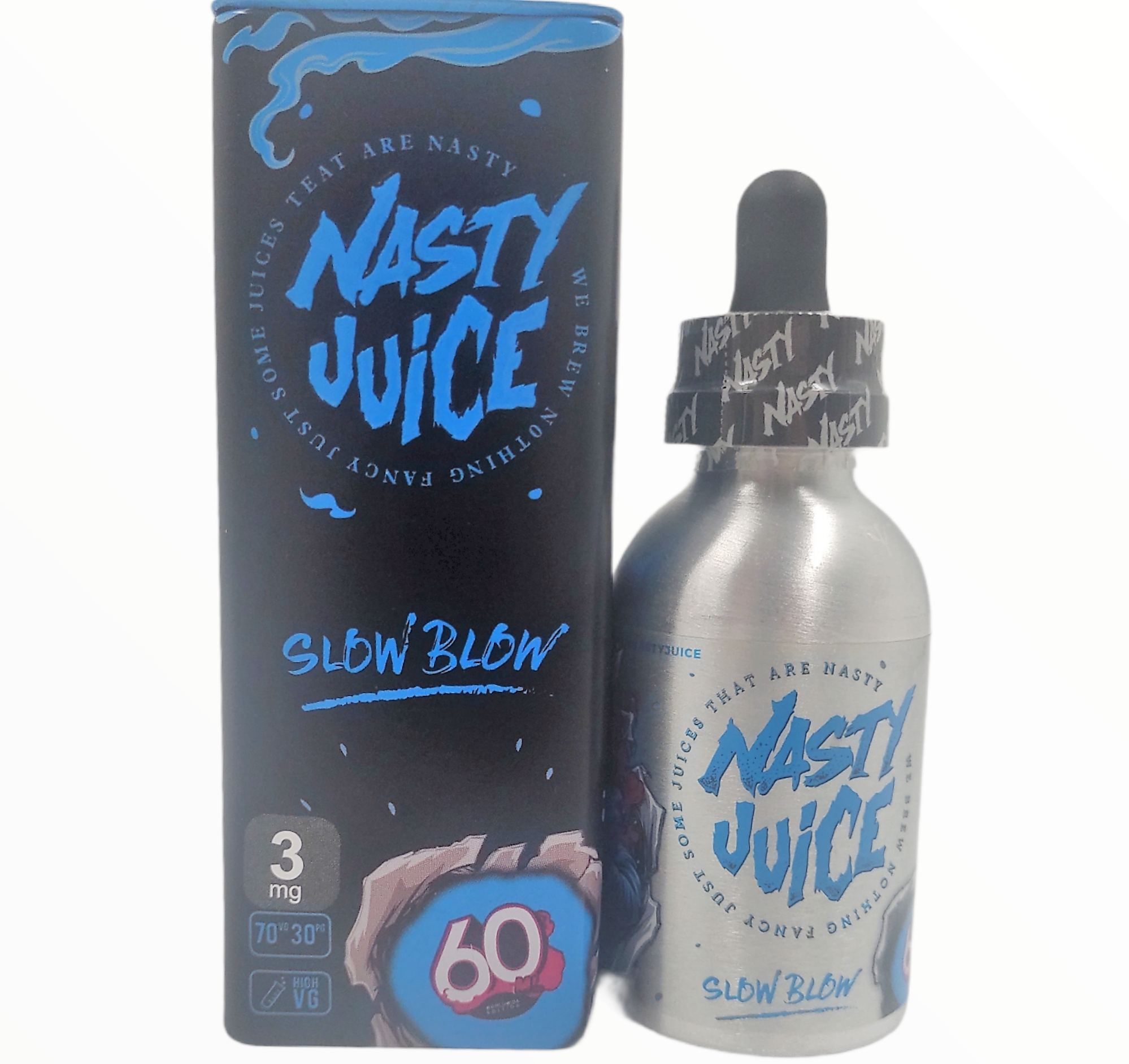 Esencia Nasty Juice Slow Blow 60 ml 3 mg nicotina Green Smokers Esencia Nasty Juice Slow Blow 60 ml 3 mg nicotina Green Smokers