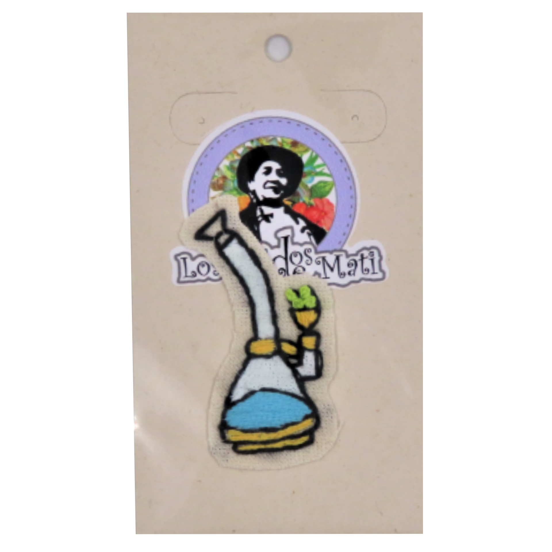 Aplique Bordado a Mano Bong