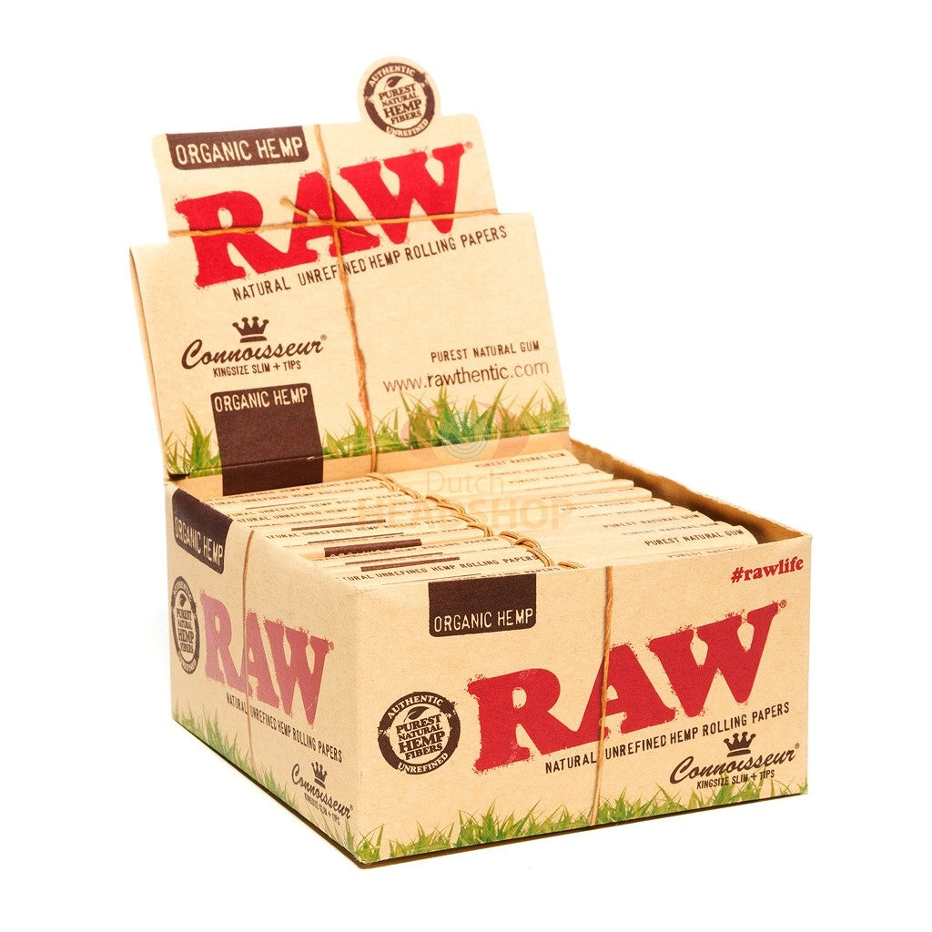 Papel de liar RAW Organicos Connoisseur