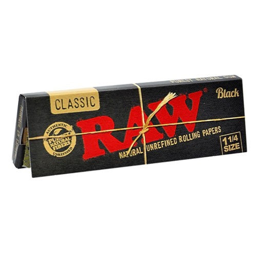 Raw Classic Black 1 1/4