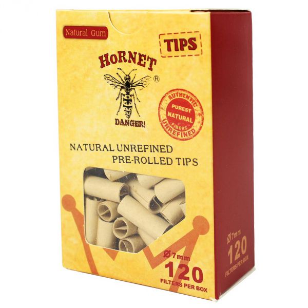 Hornet Filtros Naturales Pre-Armado x 120
