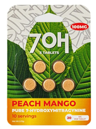 7OH Kratom Tabletas x5