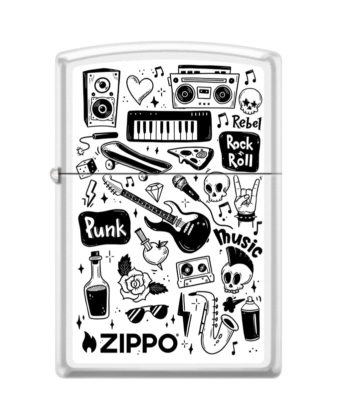 Rock and Roll Blanco