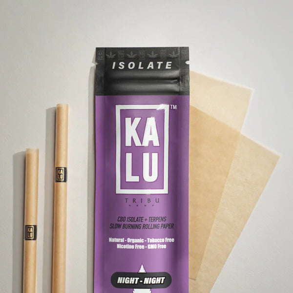 Tribu Hemp KALU CBD Isolate + Terpenes - Papel de liar premium