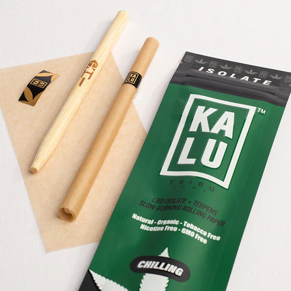 Tribu Hemp KALU CBD Isolate + Terpenes - Papel de liar premium