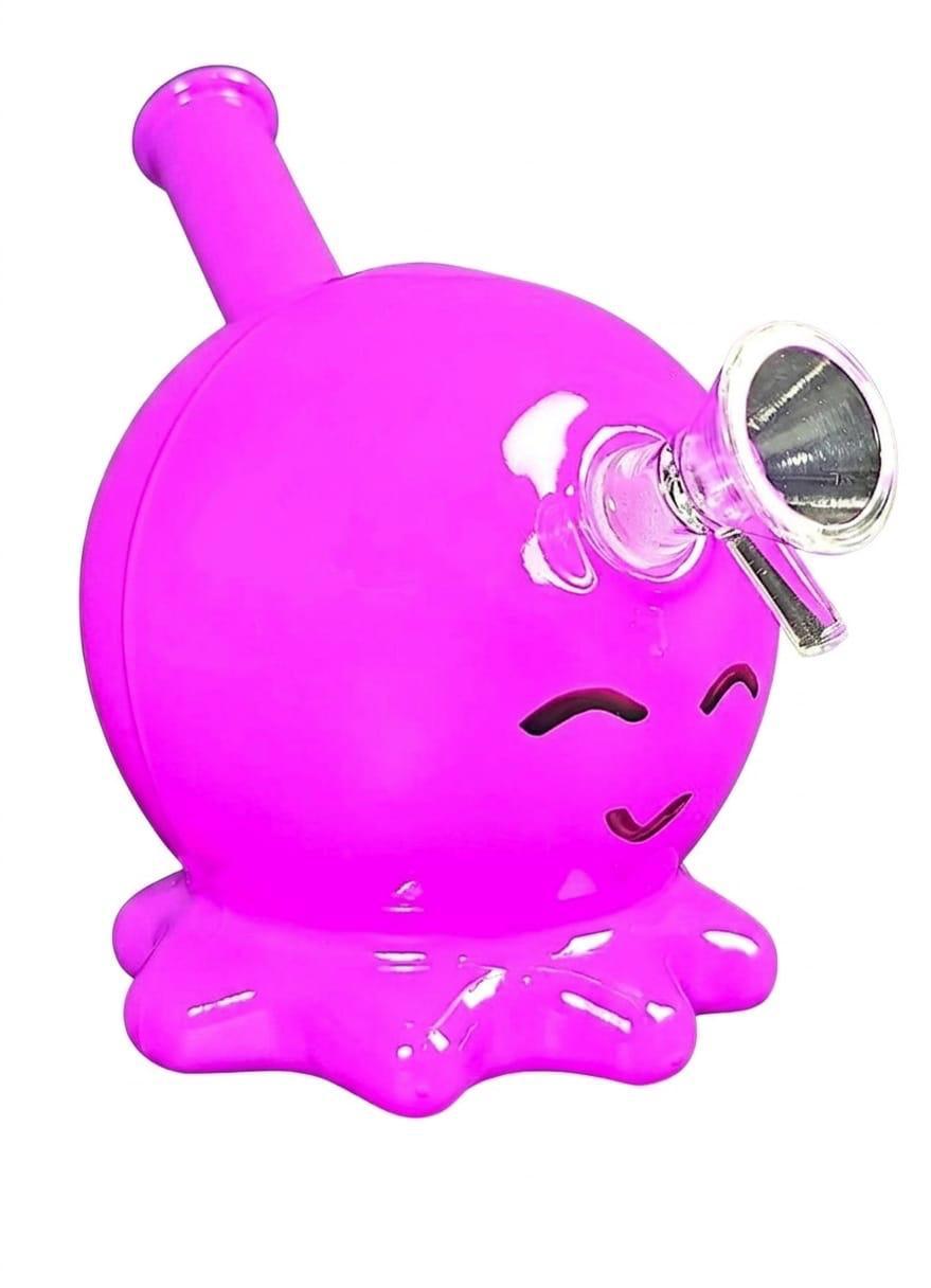 BONG FORMA DE PULPO DE VIDRIO