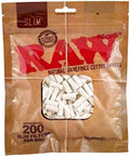 RAW SLIM NATURAL UNREFINED COTTON FILTERS