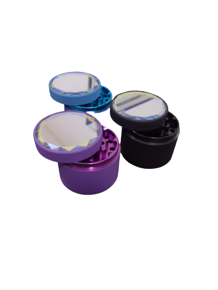 Grinder de Metal  con Espejo 4 piezas