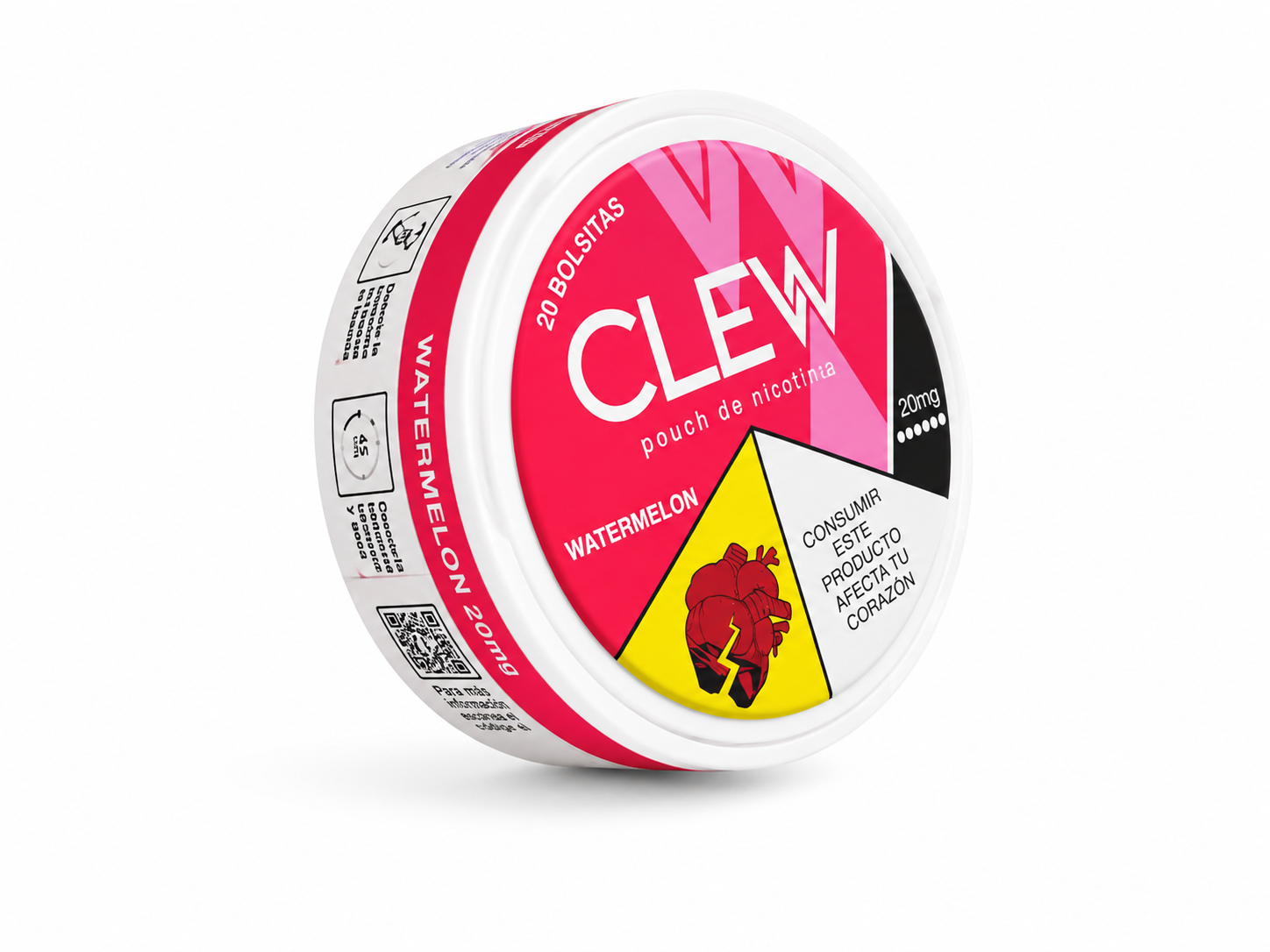 Pouches Clew 20mg de nicotina