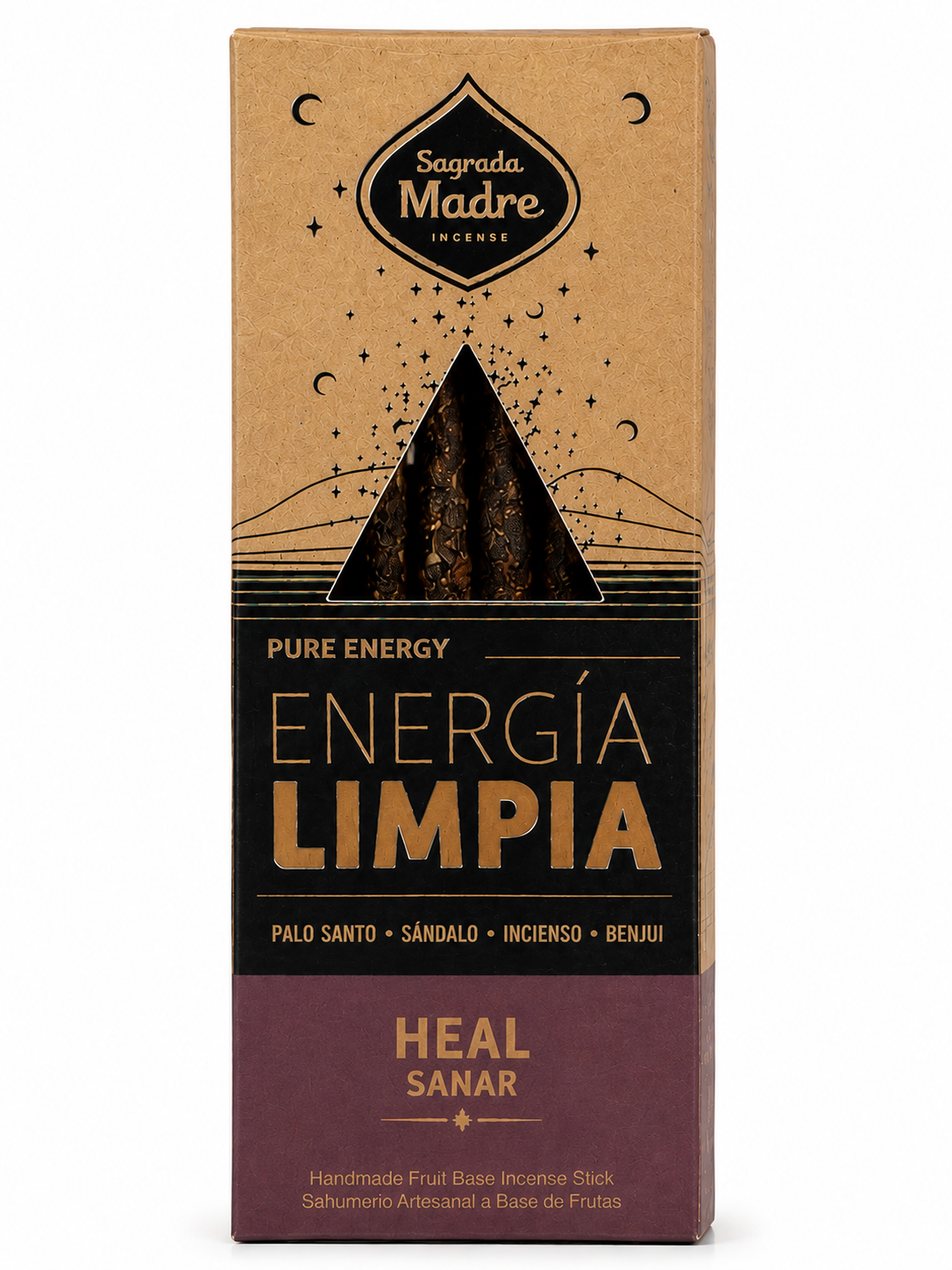 Incienso Energía Limpia - Sagrada Madre
