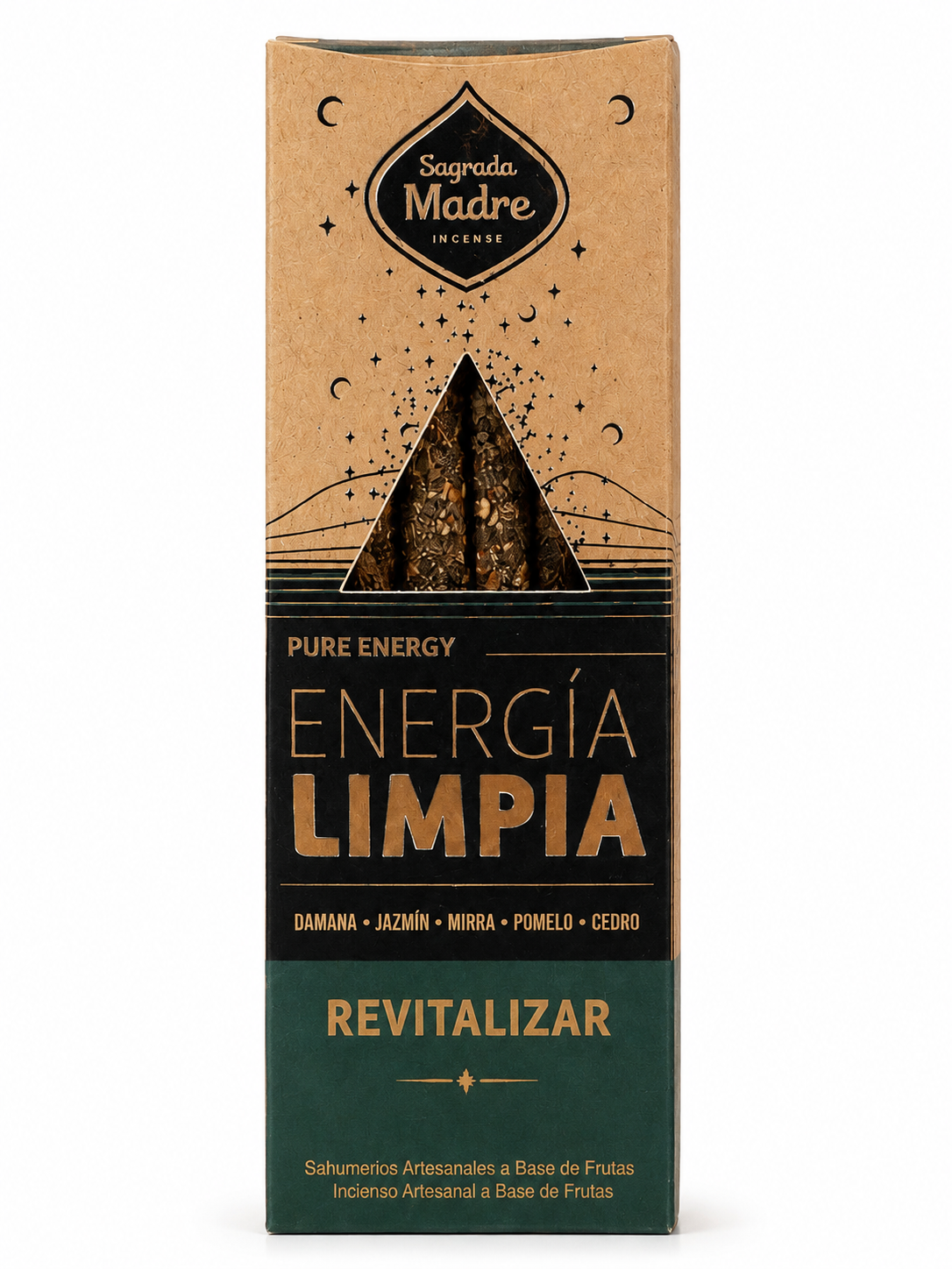 Incienso Energía Limpia - Sagrada Madre