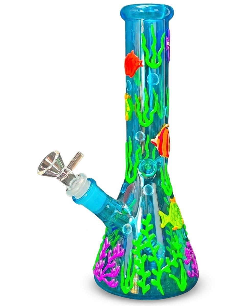 BONG DE VIDRIO EDICIÓN MAR.