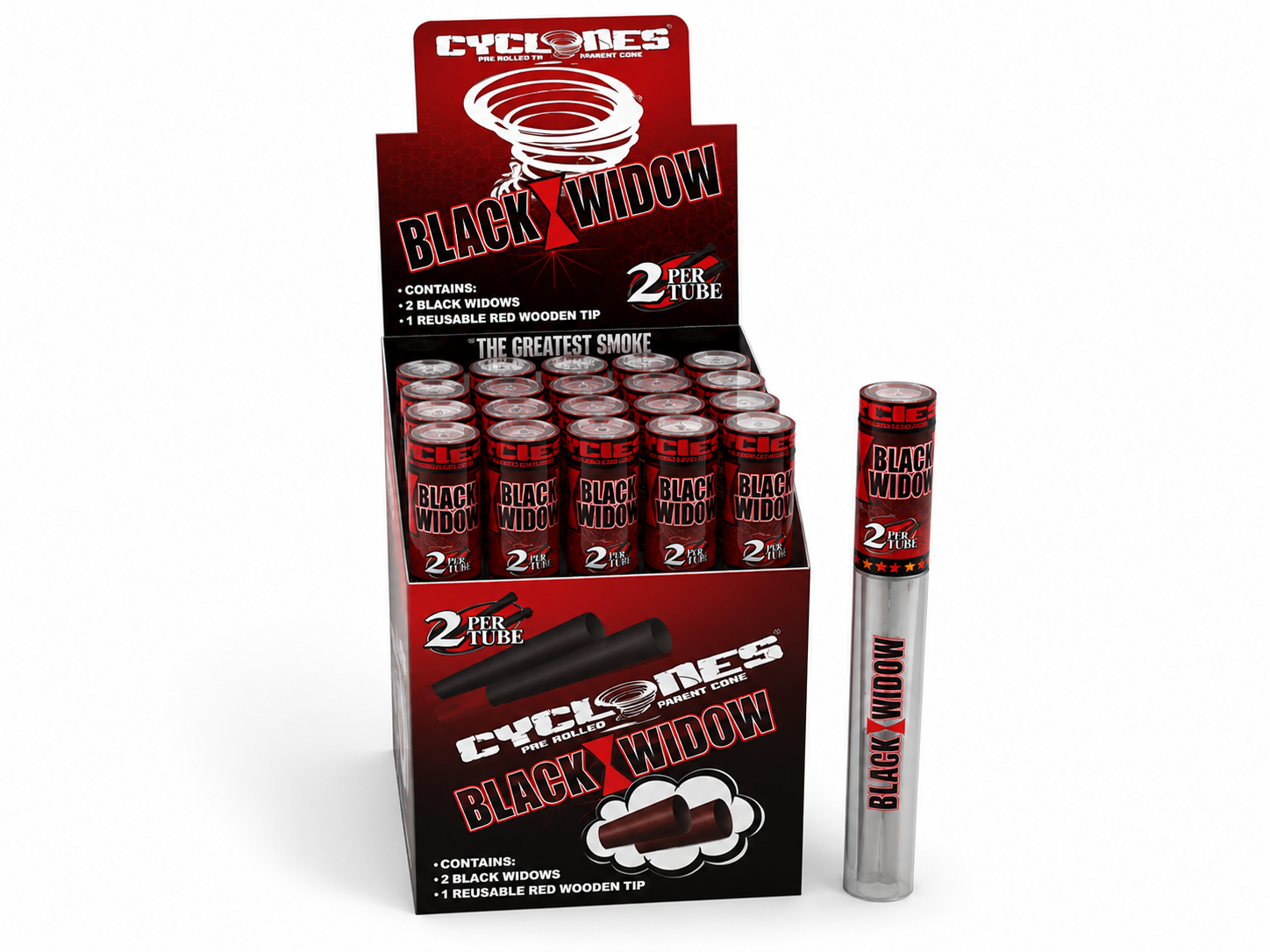 Cyclones Clear Cones – Sabores Surtidos