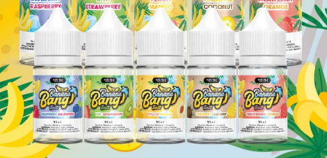 BANANA BANG E SAL DE NICOTINA 20 MG DE 30 ML