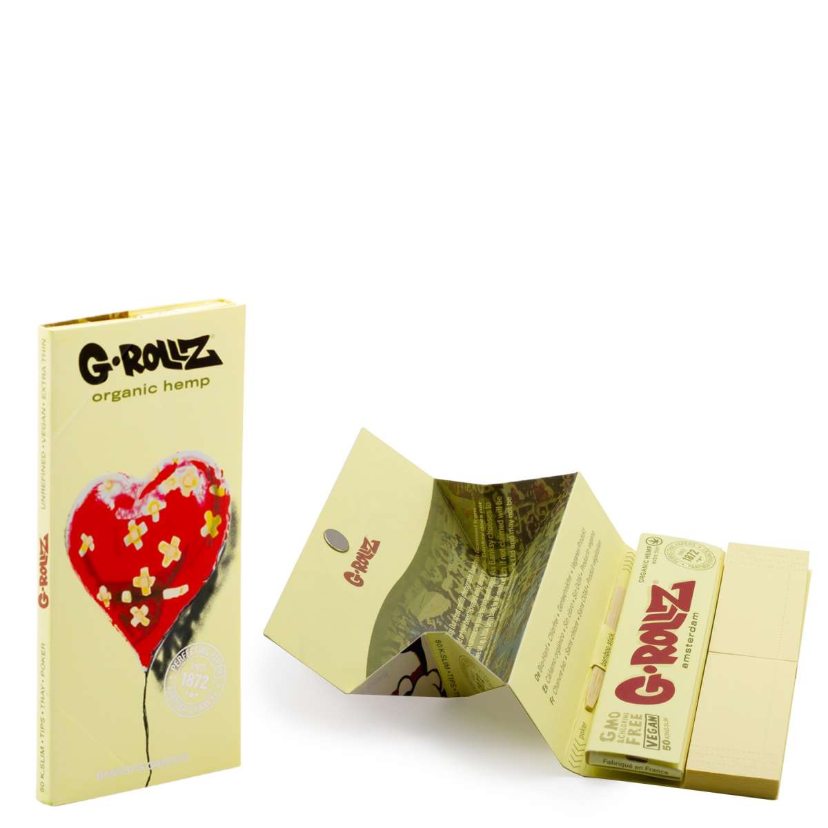 G-rollz Organic Hemp Banks's Graffiti Edition 1 1/4