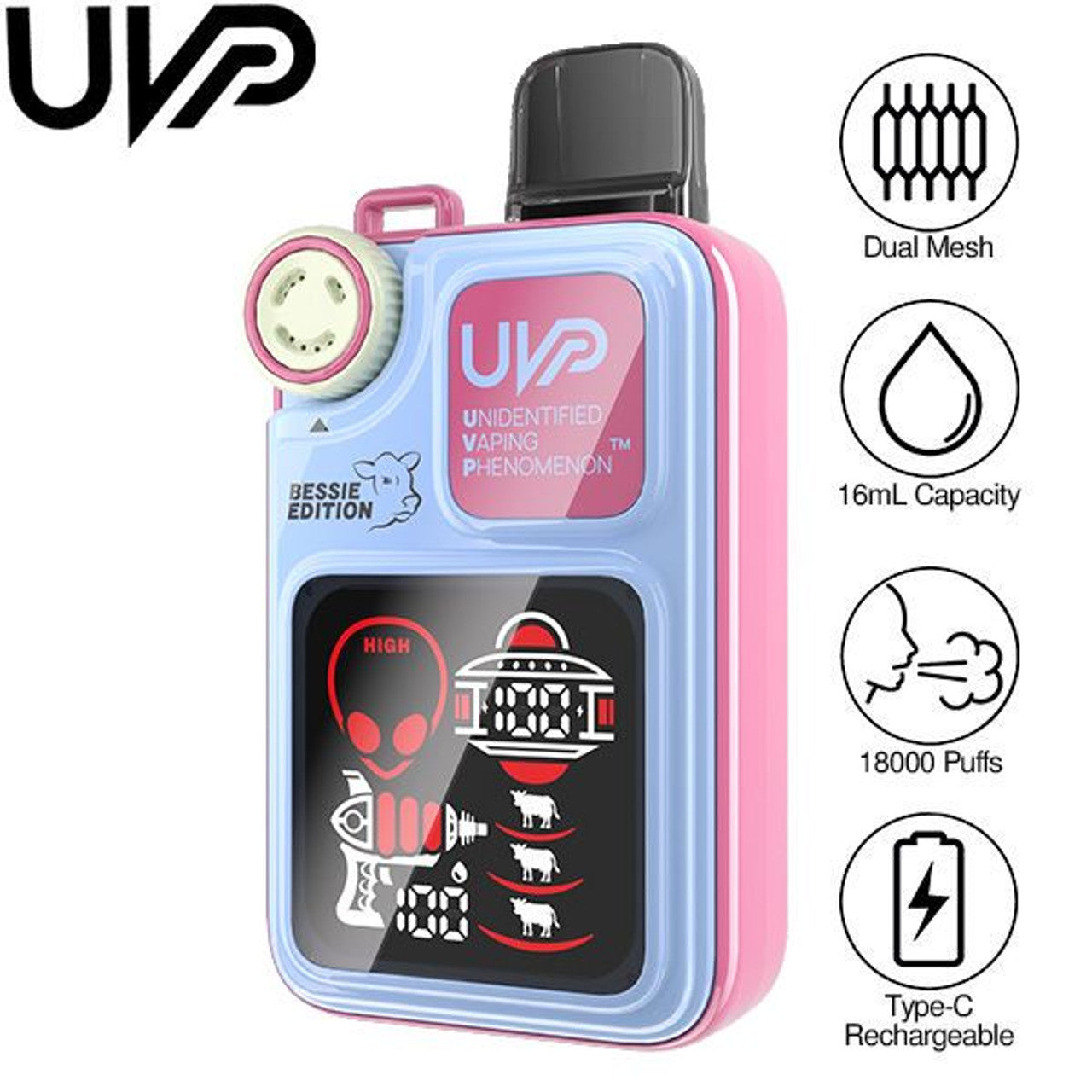 UVP CHERRY FIZZ 18000 Puffs – Vape Desechable