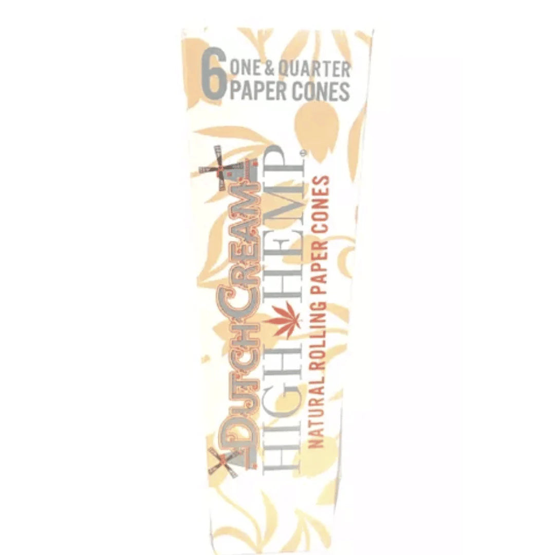 HIGH HEMP CONES DUTCH CREAM TAMAÑO 1 1/4