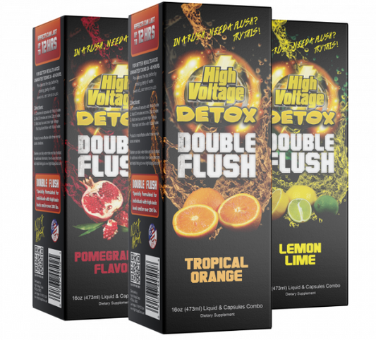 DETOX HIGH VOLTAGE DOUBLE FLUSH