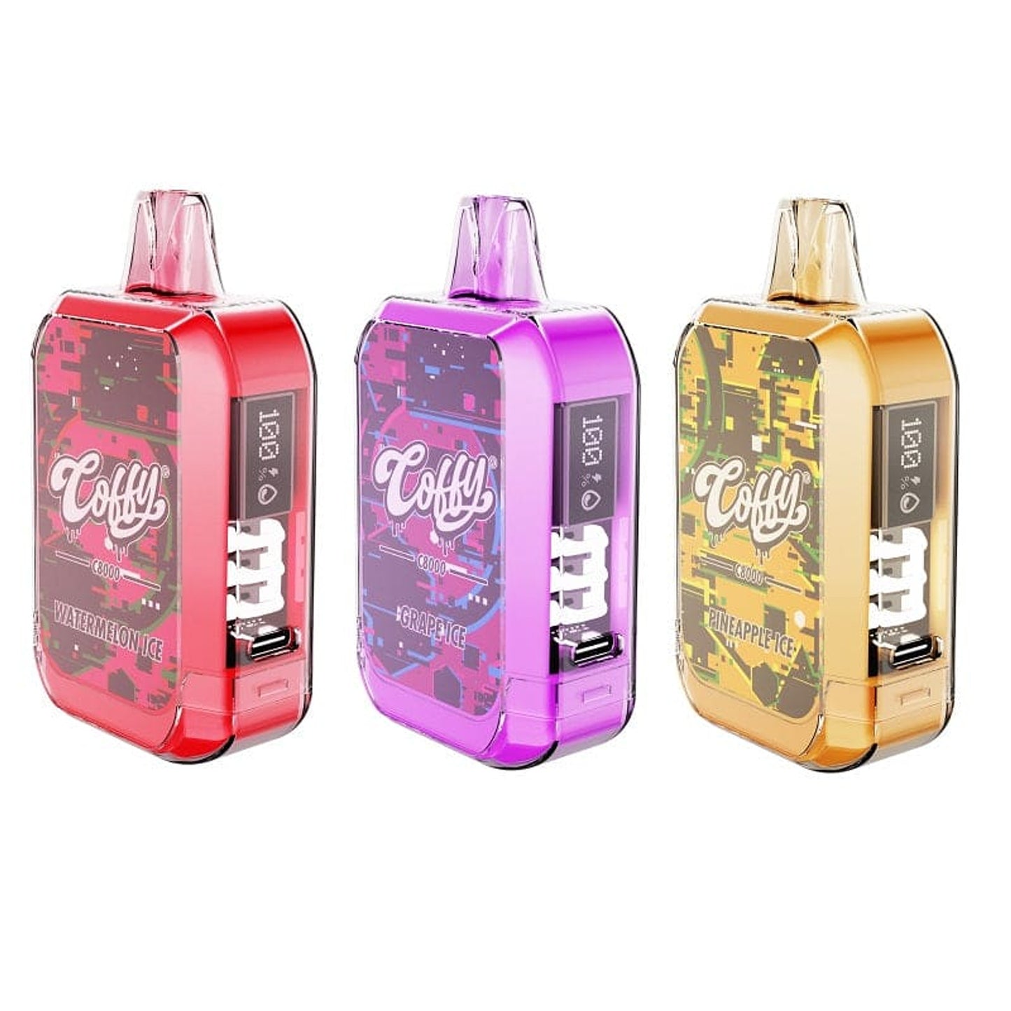 Coffy Vaporizador de 8.000 puffs