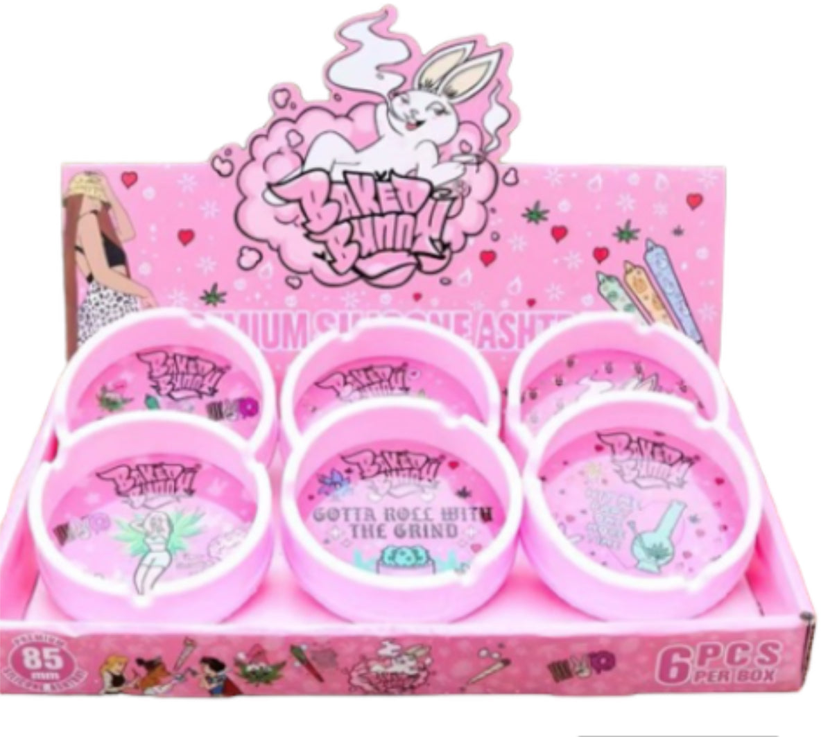 Cenicero de Silicona Baked Bunny