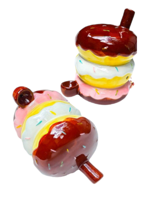 Pipa triple Donut 13 CM