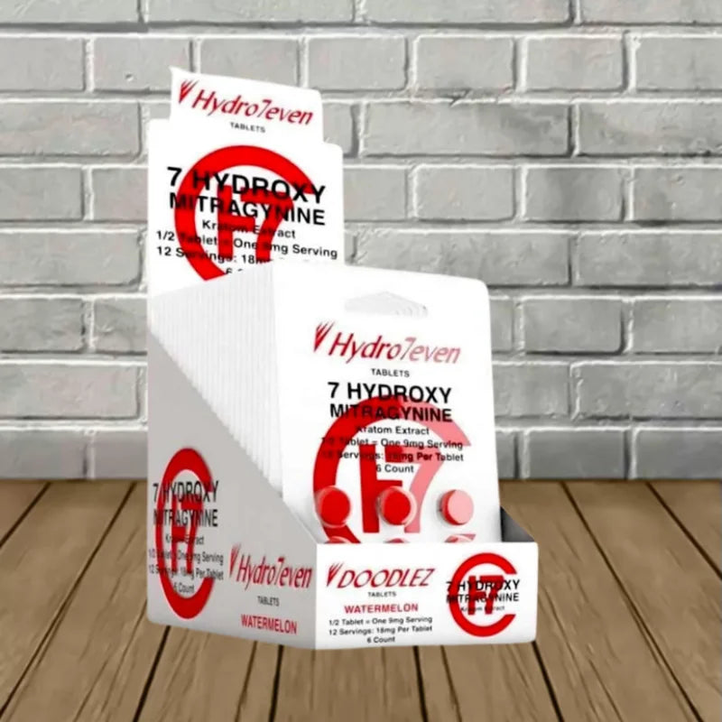 HYDRO7EVEN MITRAGYNINE Kratom Tabletas x6