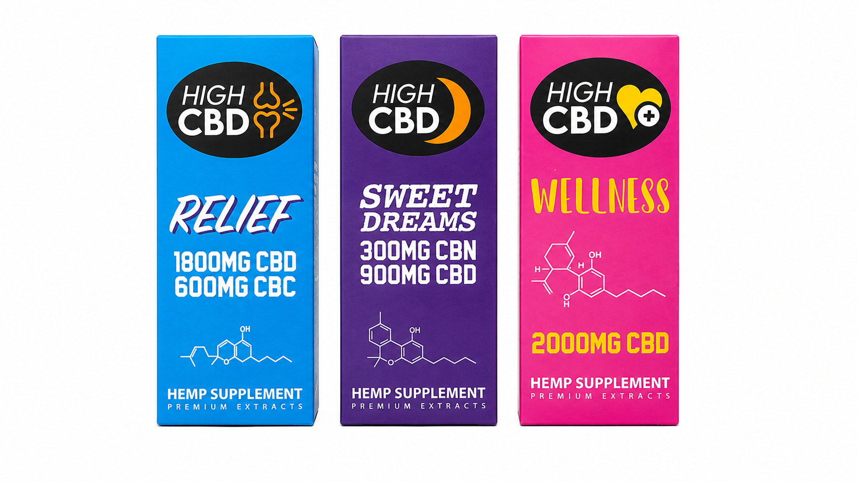 High CBD Hemp Supplement Premium Extracts