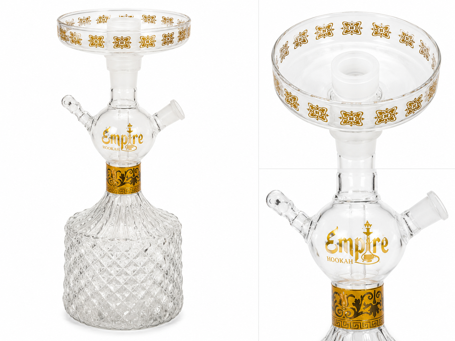 Hookah de vidrio colores/diseños