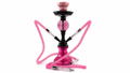 Hookah Doble Manguera vidrio rosado - Shisha