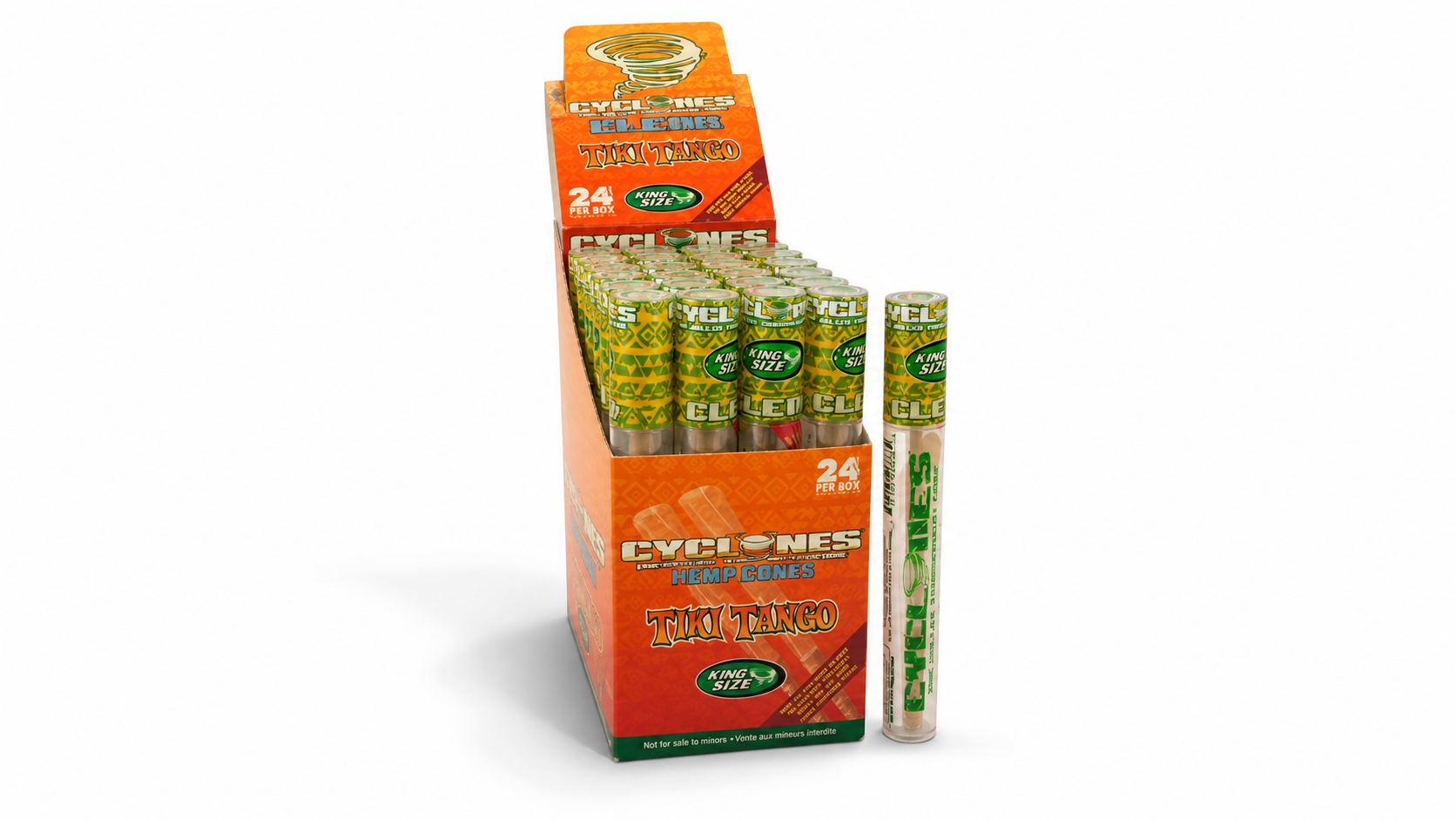 Cyclones Celulosos sabores