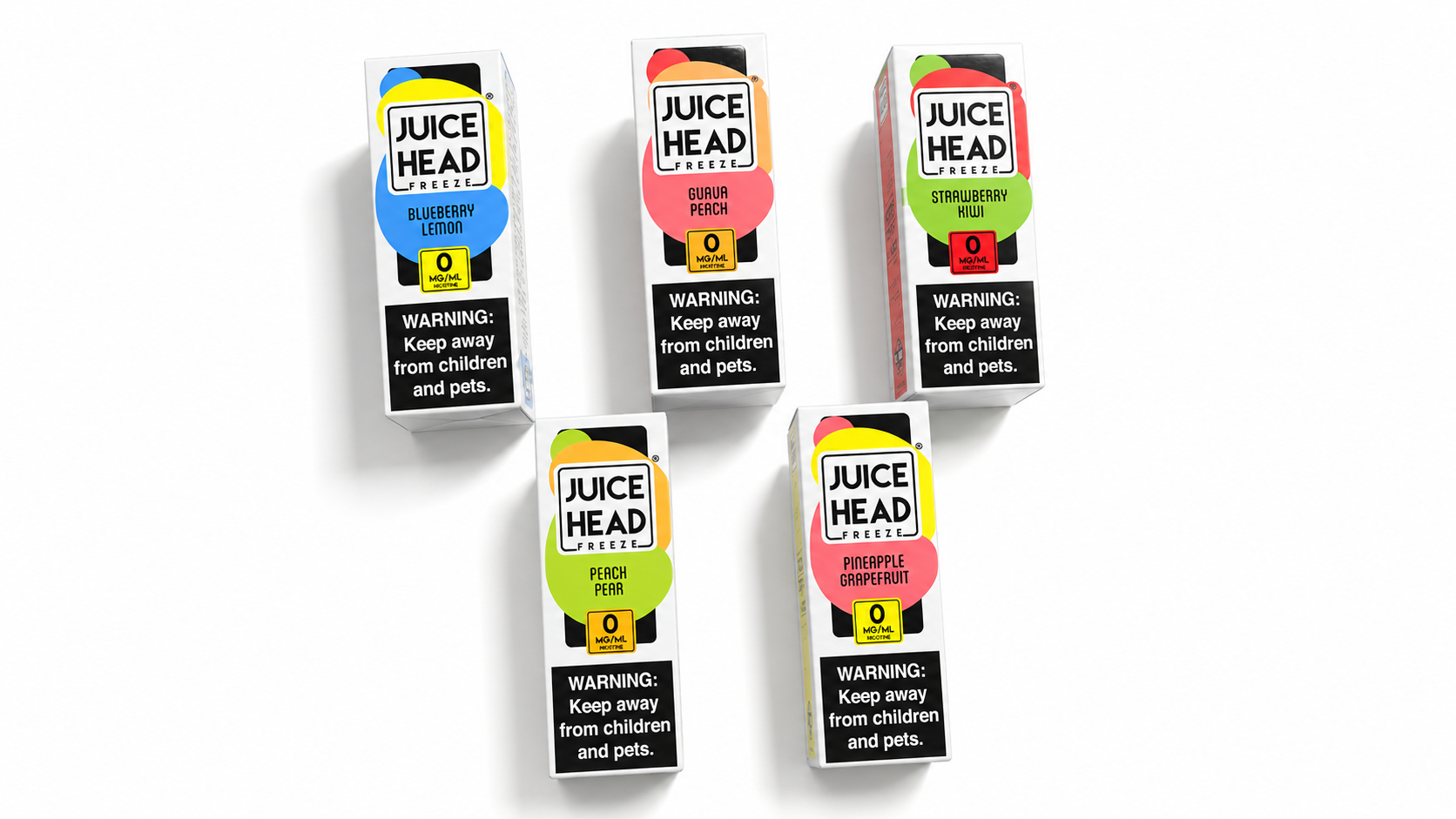 Esencias Juice Head Freeze 0mg/ml nicotina