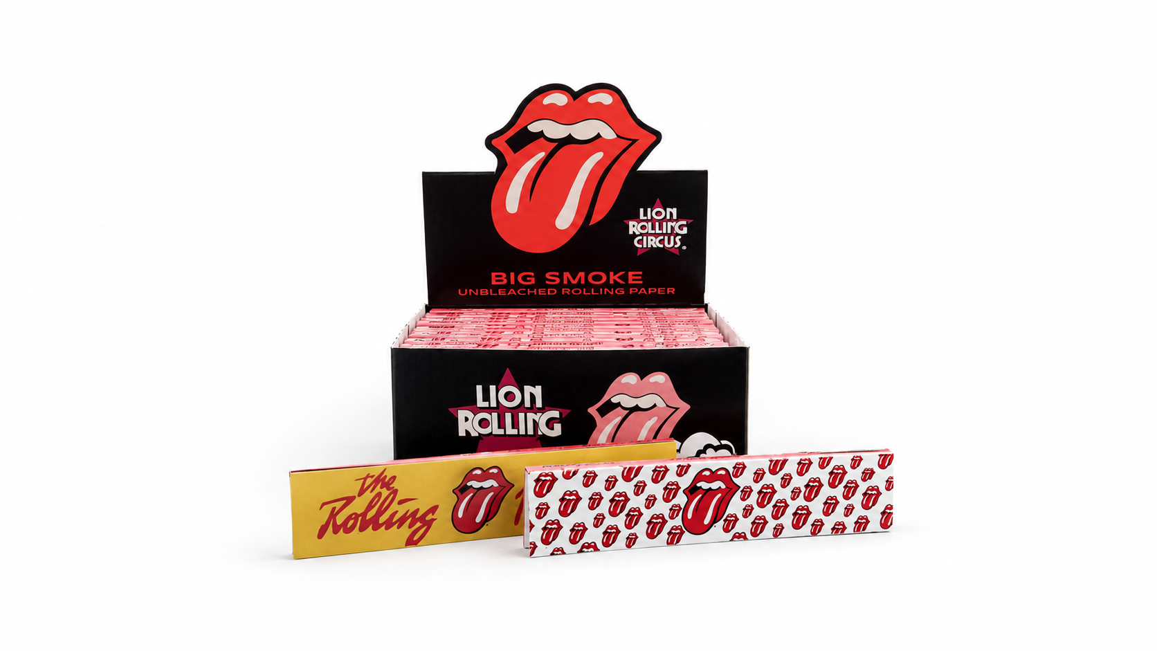 Lion Rolling Circus x The rolling Stones Rolling papers.