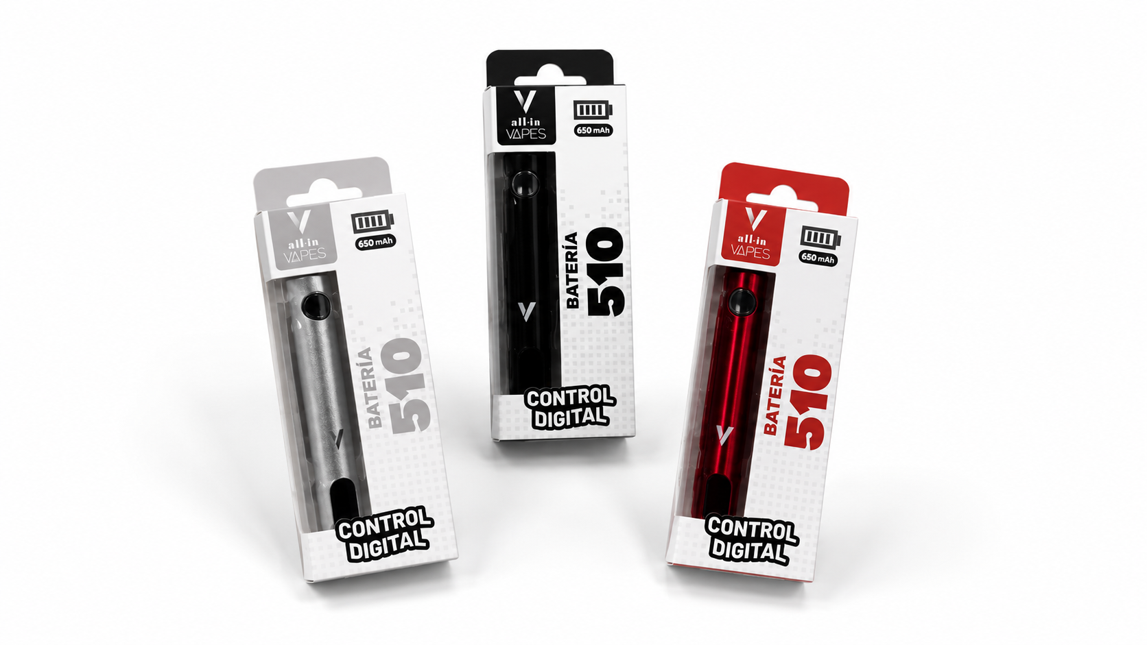 All In Vapes 510 Batería