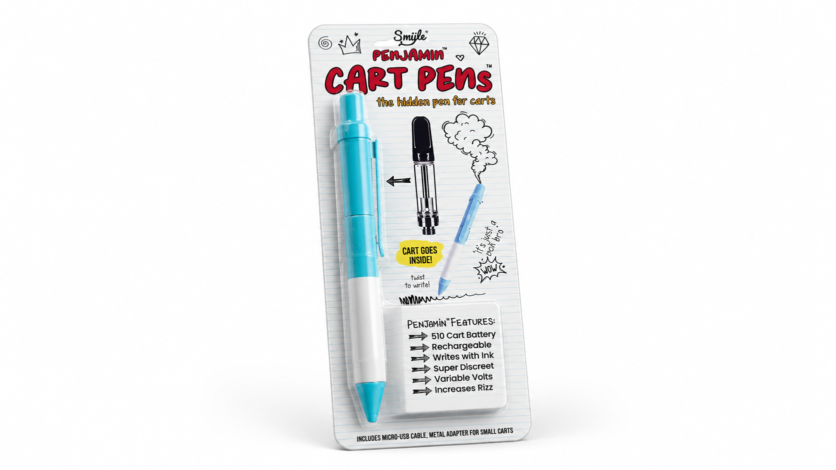 Smyle Penjamin Cart Pen – Batería 510