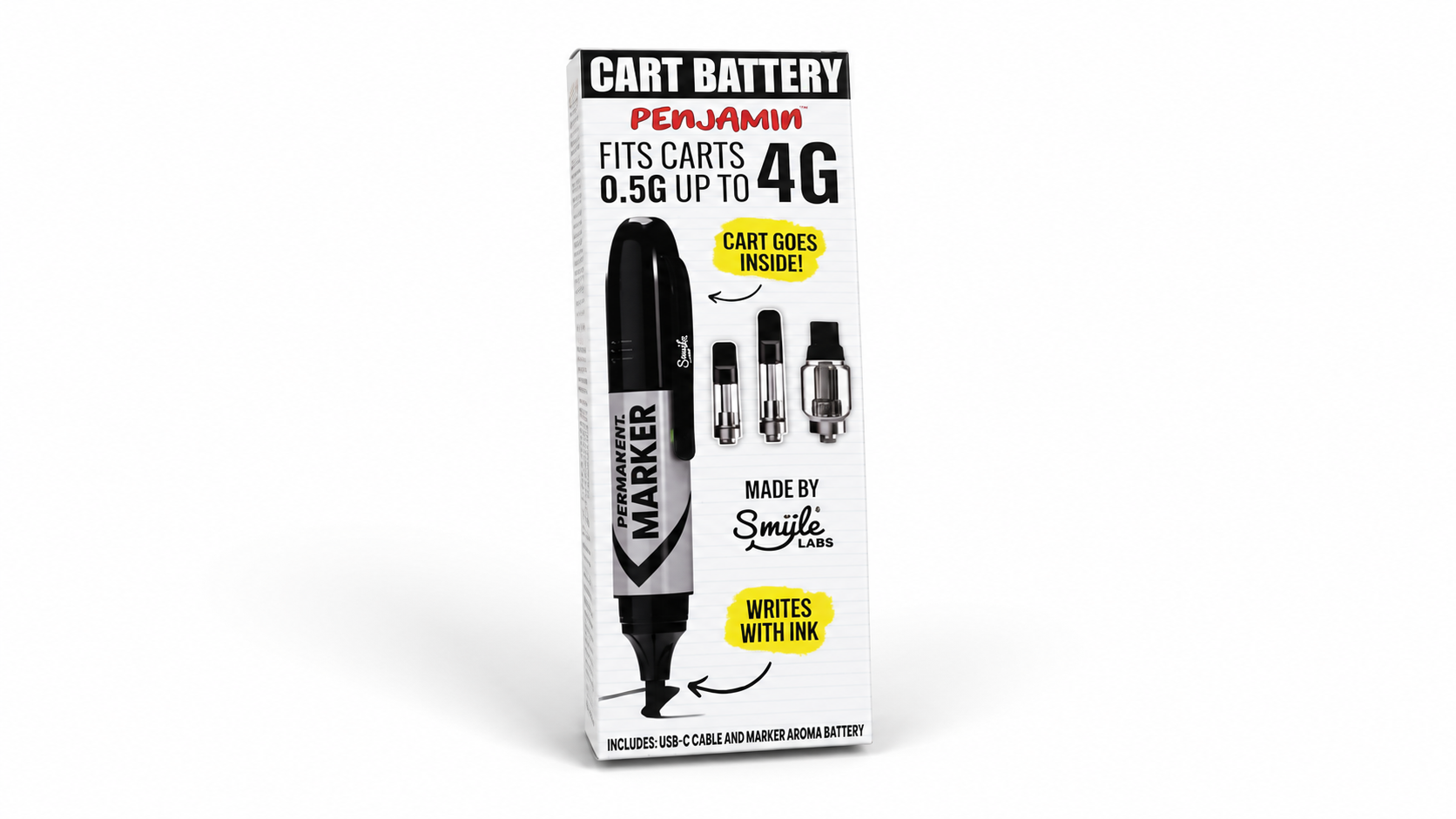 Smyle Penjamin Permanent Marker – Batería 510