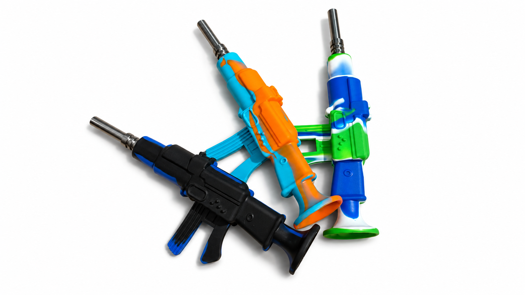 Nectar Collector de Silicona Tipo Rifle