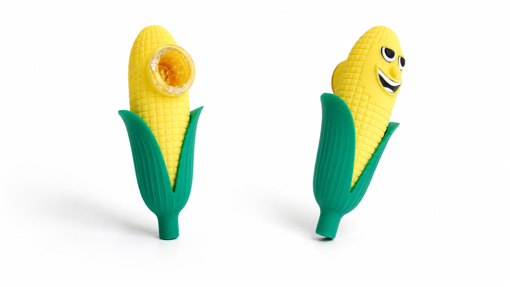 Pipa de Silicona Diseño Maíz