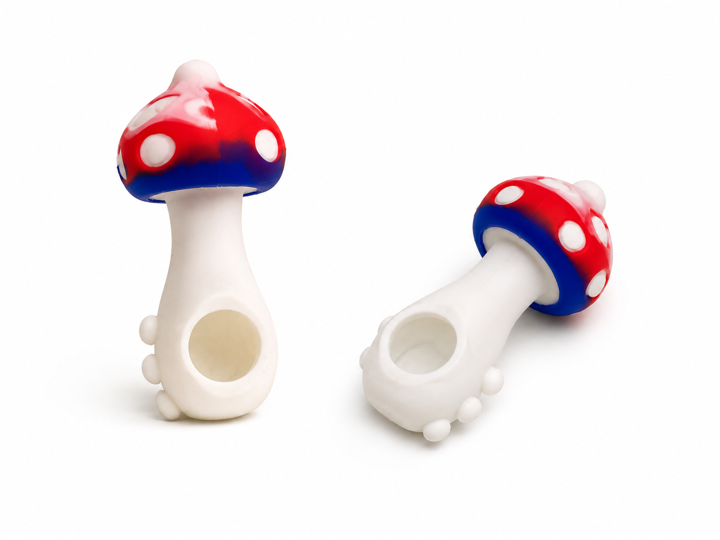 Pipa de Silicona Diseño Hongo