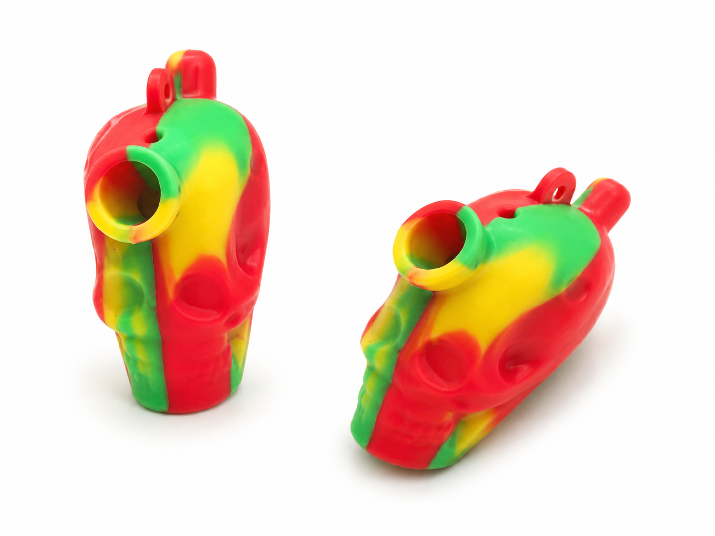 Pipa de Silicona Diseño Calavera