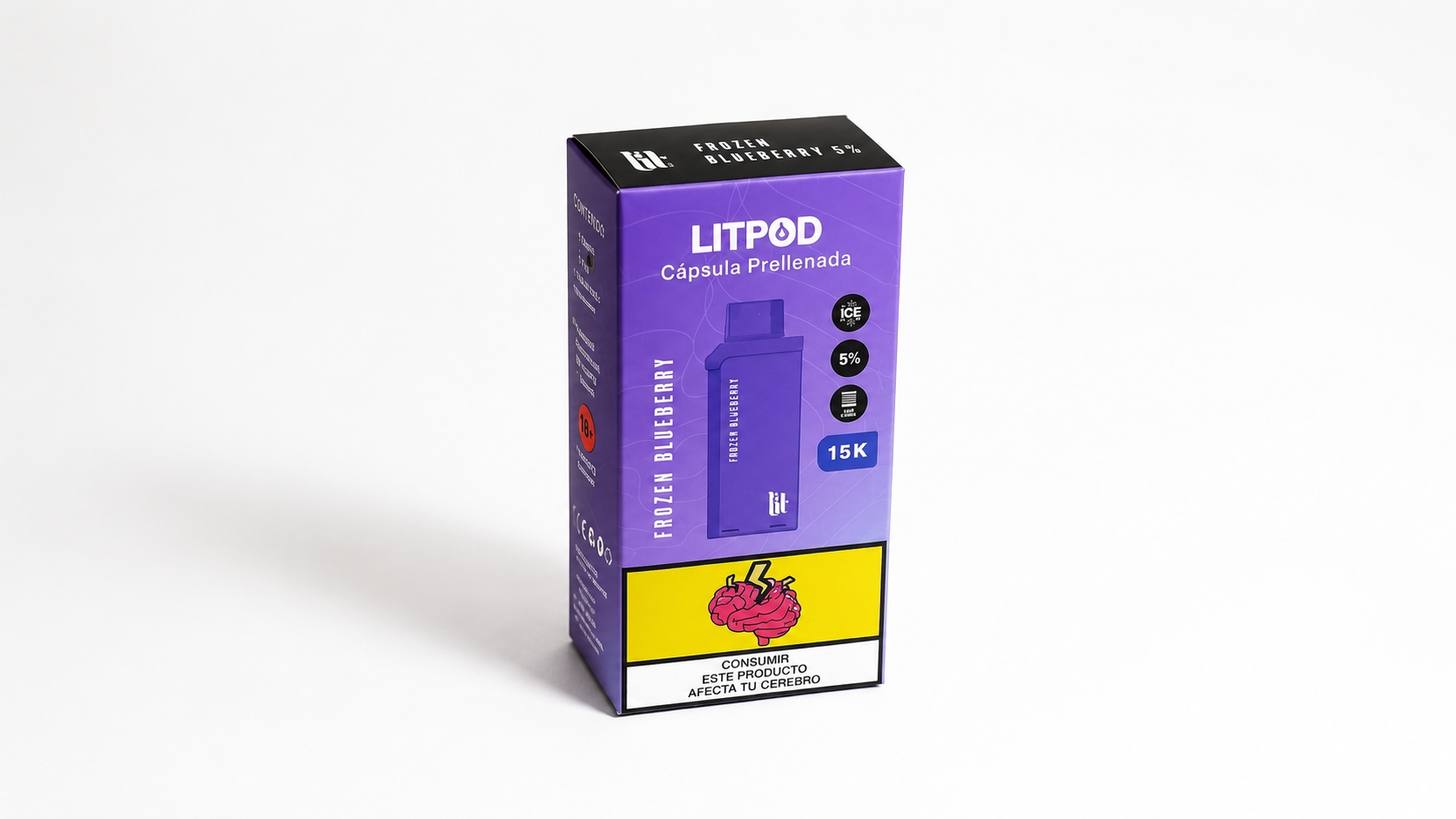 Litpod 15000 – Cápsula Prellenada