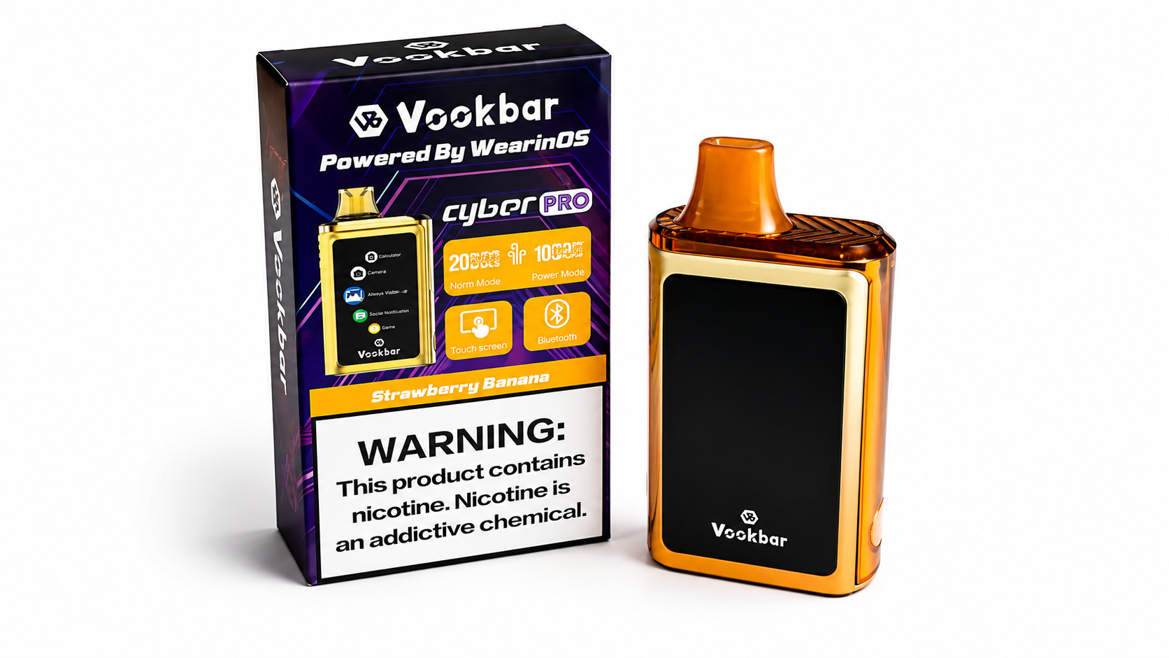 Vookbar Cyber Pro – Dispositivo de Hasta 20.000 Puffs