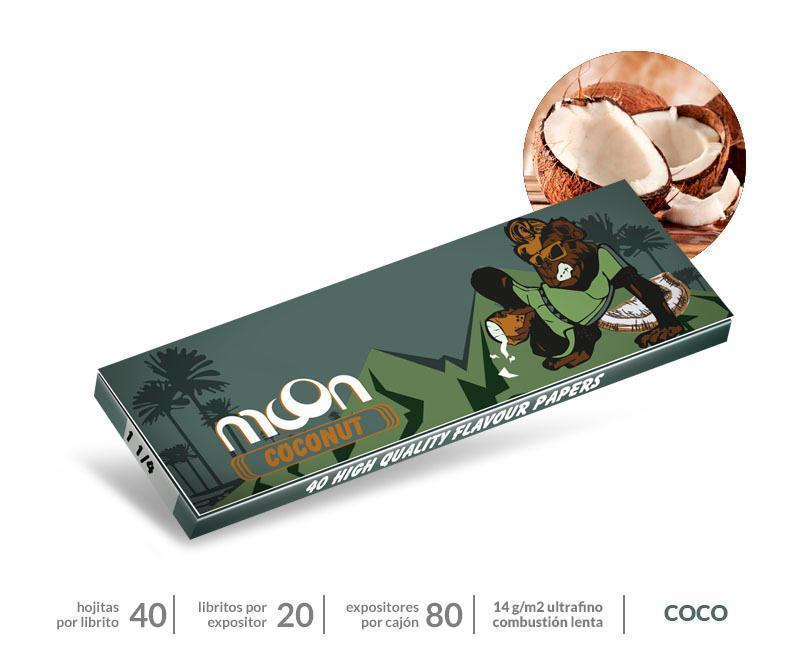 Rolling papers MOON 1 1/4