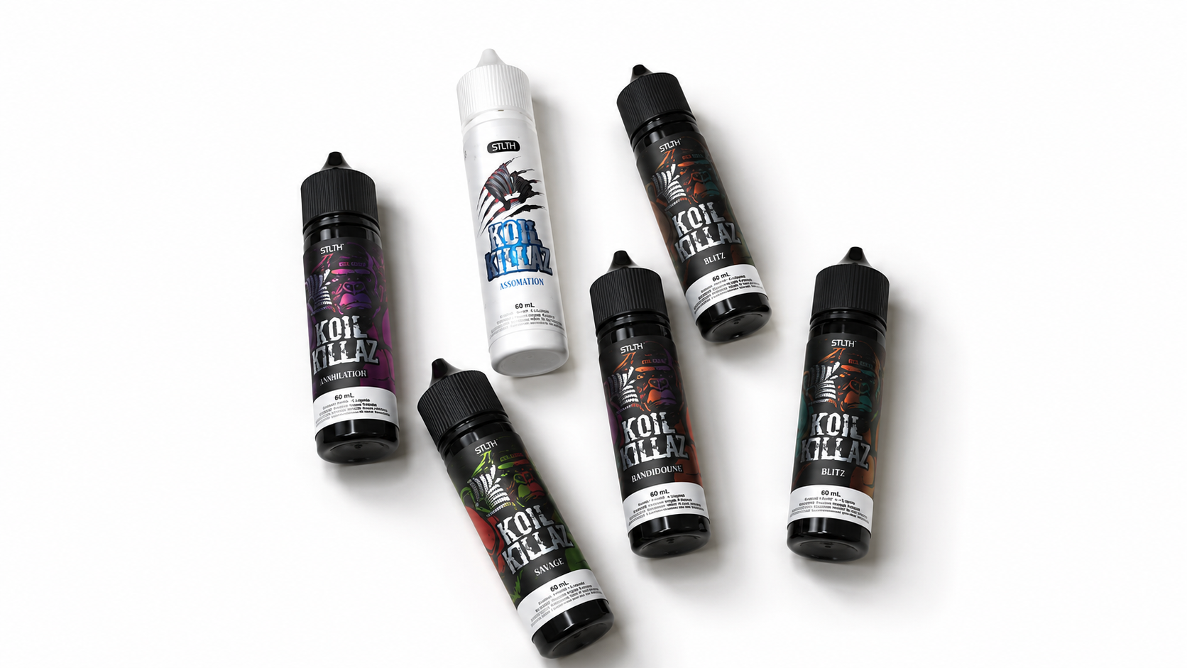 STLTH Koil Killaz 60 mL – E-Liquid Premium para Vaporizador