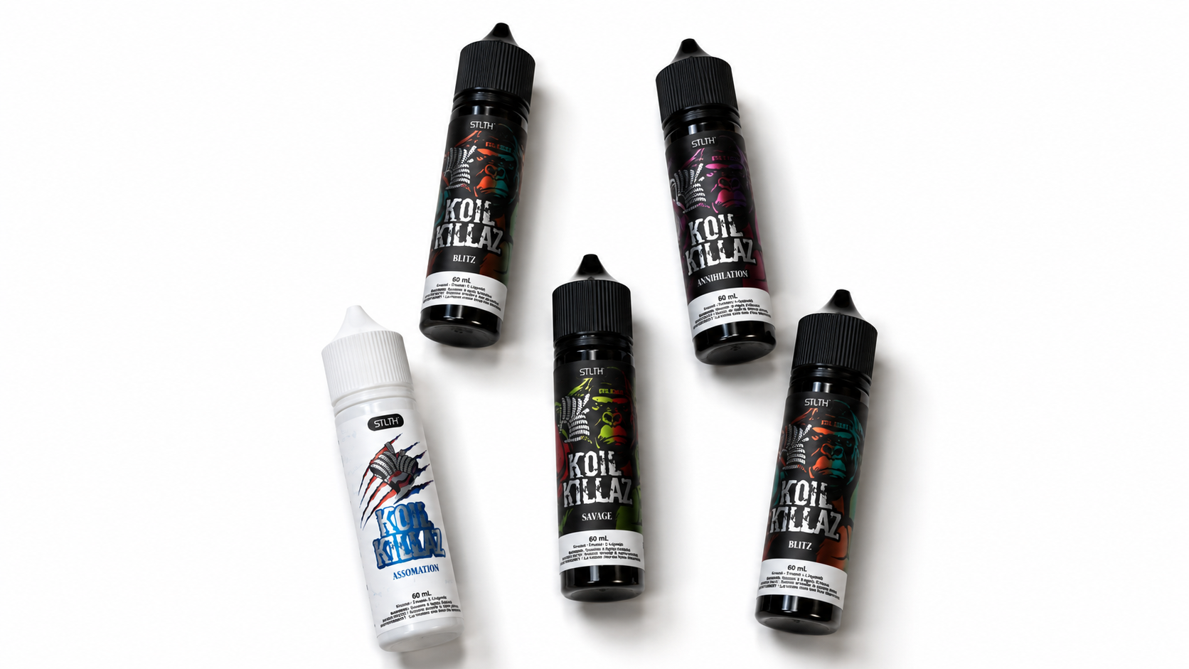 STLTH Koil Killaz 60 mL – E-Liquid Premium para Vaporizador