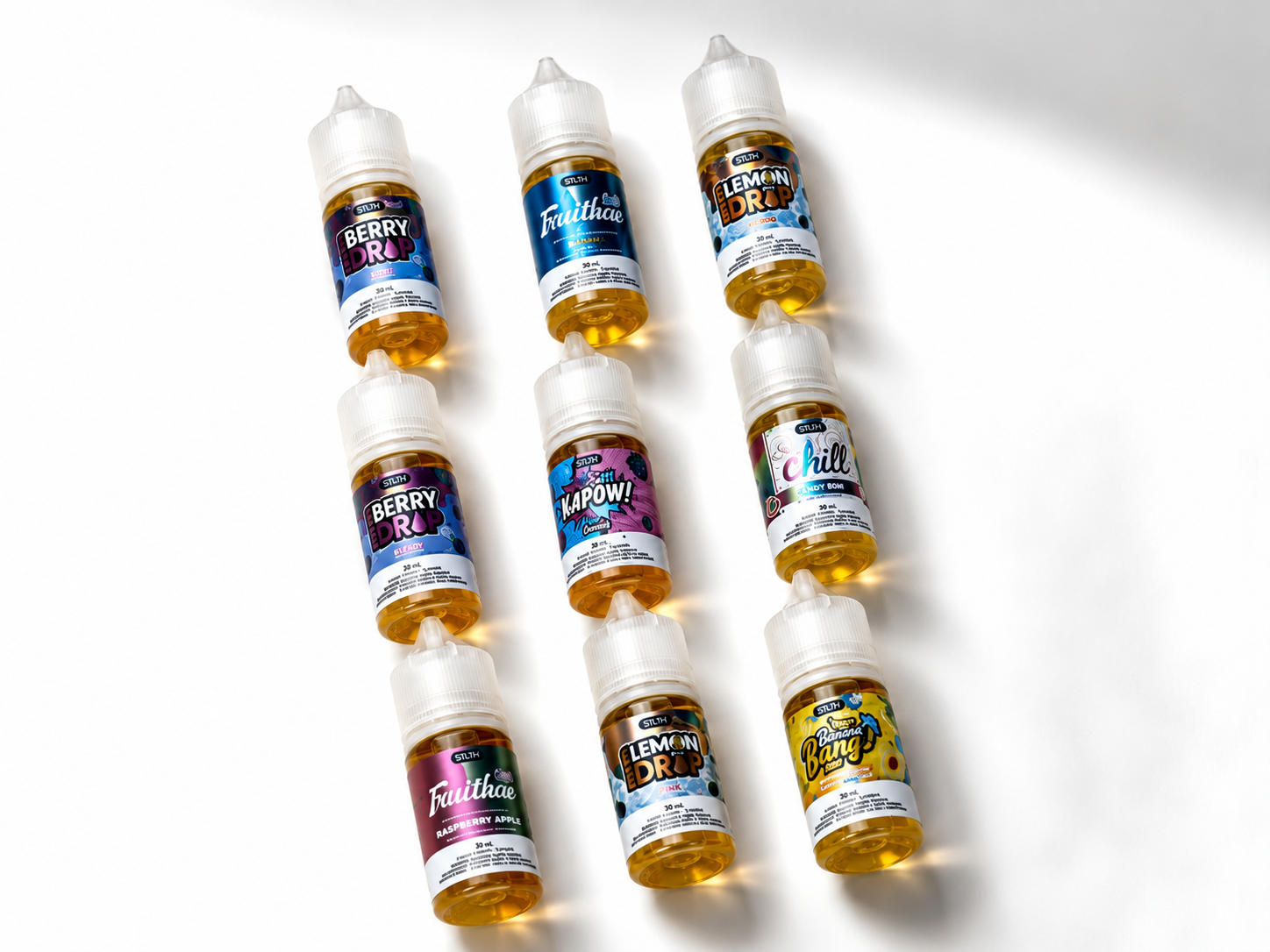 STLTH Salt Nic 30 mL – Colección de Sabores Frutales
