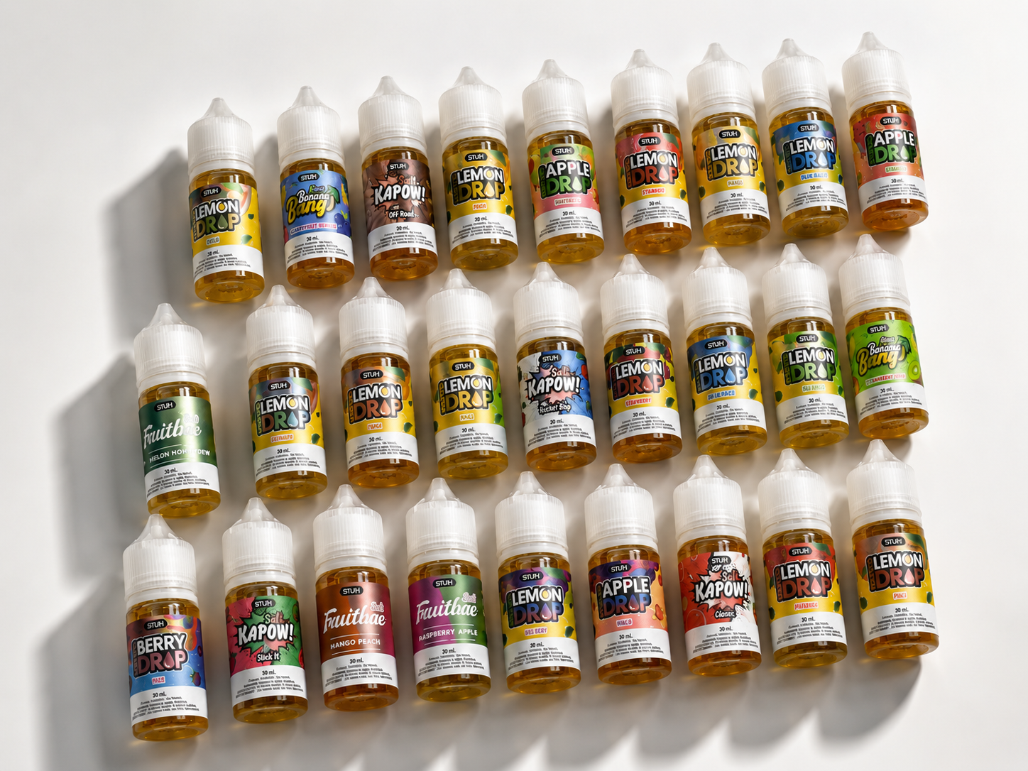STLTH Salt Nic 50 mL/mg nicotina – Amplia Colección de Sabores