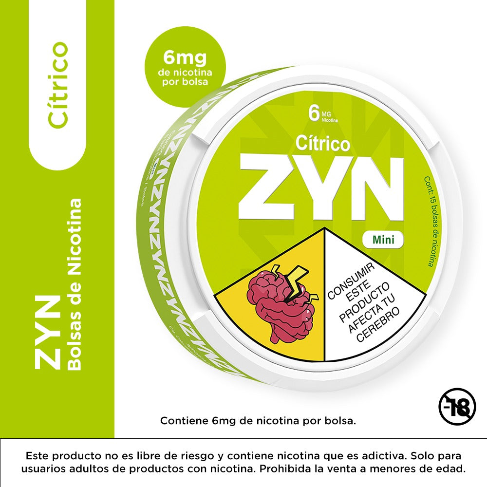 Puches Zyn 6Mg de nicotina